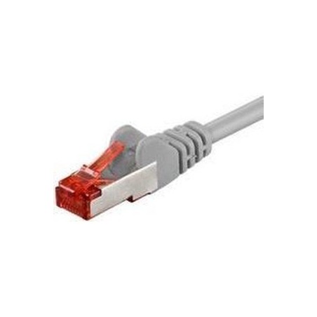 Goobay RJ45 CAT 6 S/FTP CU LSZH 30m Grey - High-Speed Networking Cable for Reliable Connectivity